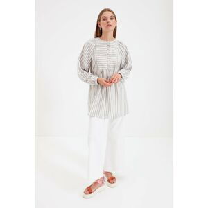 Trendyol Gray Crew Neck Tunic