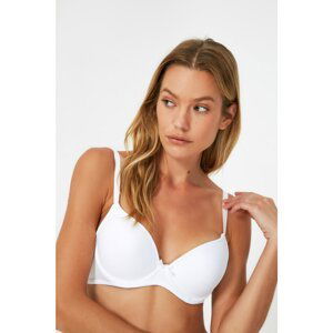 Trendyol White Unfilled T-Shirt Bra