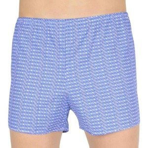 Classic men's shorts Foltýn blue with oversized wheels