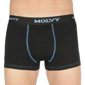 Men's boxers Molvy black (MP-1034-BEU)