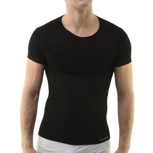 Men's T-shirt Gino bamboo black (58006)