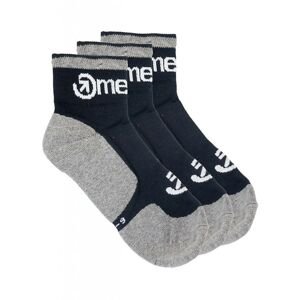 3PACK socks Meatfly multicolored (Middle Gray)