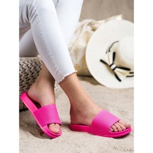 SHELOVET PINK FLIP-FLOPS