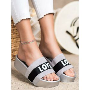 SHELOVET FLIP-FLOPS ON LOVE PLATFORM