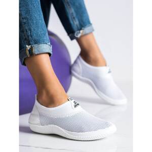 SHELOVET OPENWORK SLIP ON SHOES