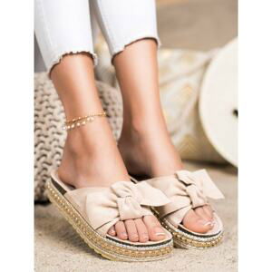 SHELOVET ESDARDER FLIP-FLOPS WITH BOW