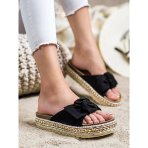 SHELOVET ESDARDER FLIP-FLOPS WITH BOW