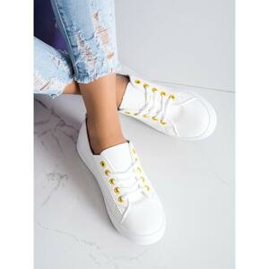 SHELOVET OPENWORK SNEAKERS MADE OF ECO LEATHER