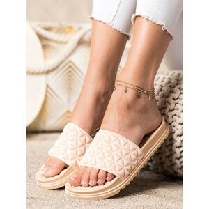 RENDA CASUAL BEIGE FLIP-FLOPS