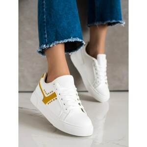 SHELOVET CASUAL WHITE TRAINERS