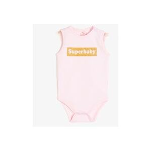 Koton Baby Girl Pink Baby Body & Bodysuit