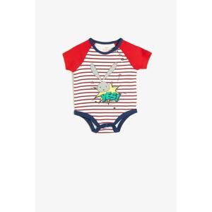 Koton Baby Boy Red Baby Infant Body & Bodysuit