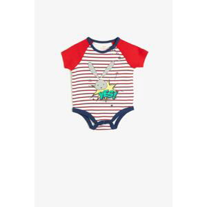 Koton Baby Boy Red Baby Infant Body & Bodysuit