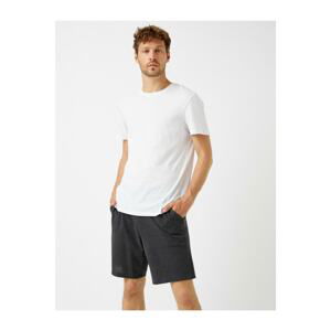 Koton Shorts - Gray - Normal Waist