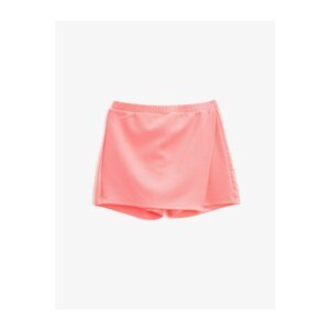 Koton Girl Pink Short Skirt