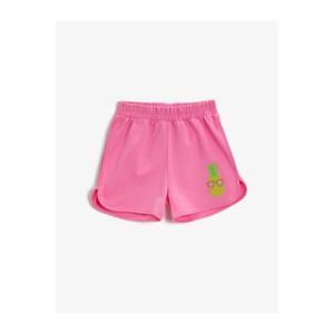 Koton Shorts - Pink - Normal Waist