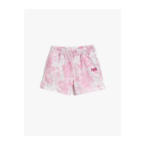 Koton Girl Pink Patterned Tie-Dye Patterned Sort