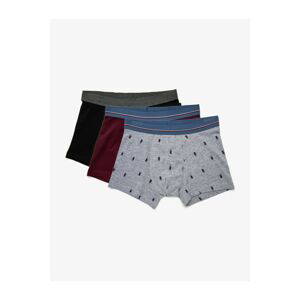 Koton Men's Claret Red Boxer