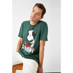 Koton Men's Green T-Shirt