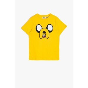 Koton Boys Cotton Yellow T-shirt