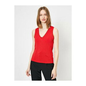 Koton Women's Red Singlet