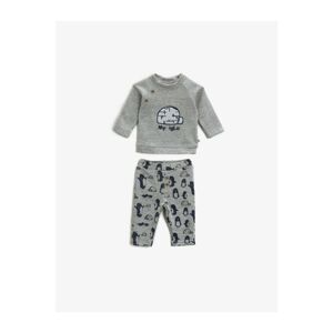 Koton Baby Boys Navy Blue Baby Sets