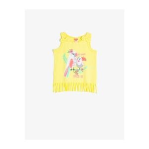 Koton Baby Girl Yellow Girl Yellow Tassel Detailed Athlete