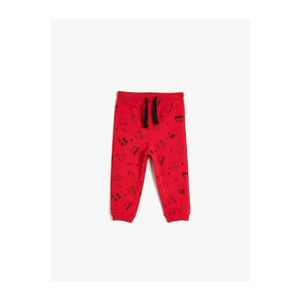 Koton Baby Boy Normal Waist Printed Waistcoat Sweatpants