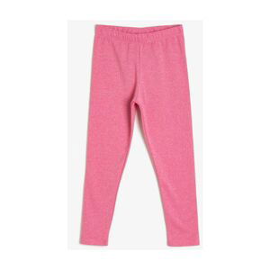 Koton Girls Pink Straight Tights