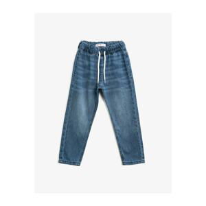 Koton Boy Blue Tie Waist Cotton Jean