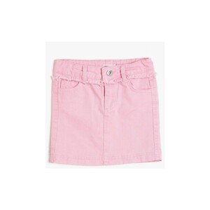 Koton Girl Pink Pocket Detailed Jean Skirt