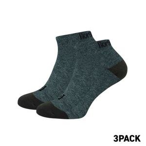 3PACK socks Horsefeathers rapid premium dark gray (AA1078C)