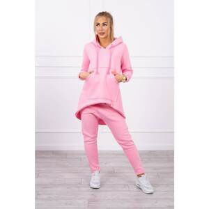 Set with trousers Baggy light pink