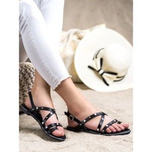 GOODIN FLAT SANDALS WITH HIGH-CUT