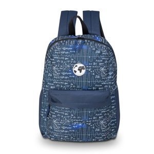 Semiline Unisex's Backpack J4686-2 Navy Blue