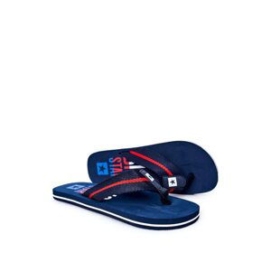 Men's Slippers Flip-Fops Big Star FF174478 Navy