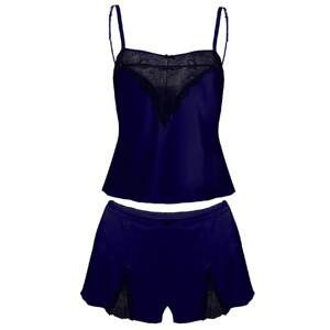 DKaren Woman's Set Zala Navy Blue