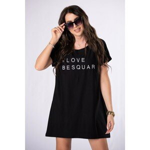 t-shirt dress with embroidery