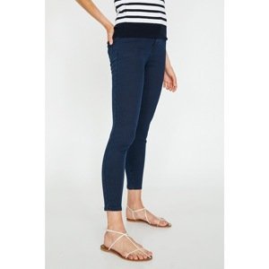 Koton Women's Blue Slim Fit Jeans