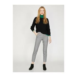 Koton Pants - Gray - Cigarette pants