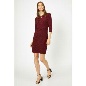 Koton Women's Claret Red Evening & Graduation Dress