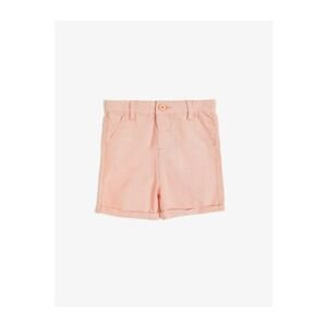 Koton Baby Boy Orange Pocket Detailed Shorts