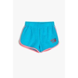 Koton Girl's Blue Shorts & Bermuda