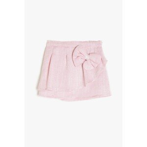 Koton Baby Girl Pink Pink Bow Detailed Skirt