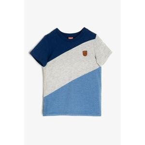 Koton Blue Baby Boy Embroidered T-Shirt