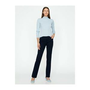 Koton Women's Navy Blue Pants