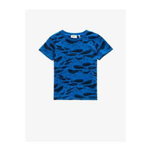 Koton Boy Printed T-Shirt Cotton Short Sleeve Crew Neck