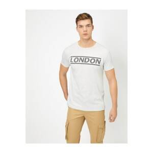 Koton Men's Gray T-shirt