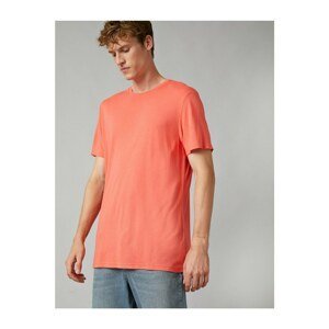 Koton Men's Orange T-Shirt