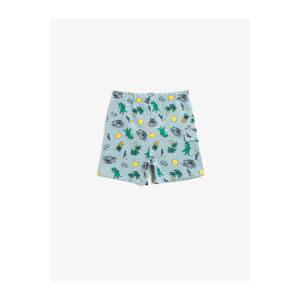 Koton Shorts - Blue - Normal Waist